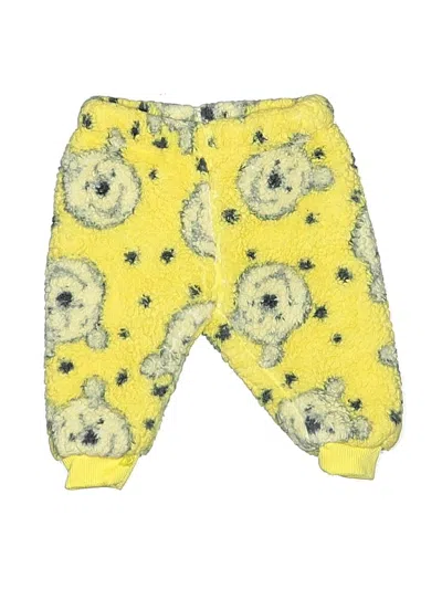 Pre-owned Disney Baby Babies' Casual Pants In Yellow
