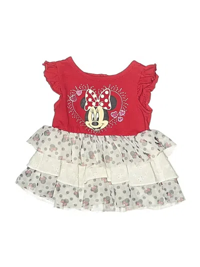 Pre-owned Disney Baby Babies' Dress In Red