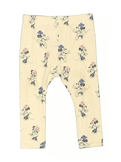 Pre-owned Disney Baby Babies' Leggings In Ivory