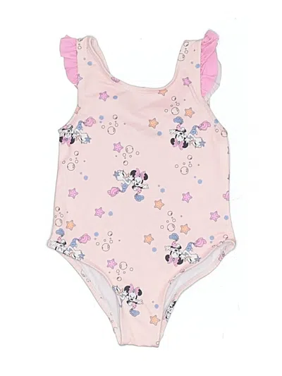Pre-owned Disney Baby Kids' One Piece Swimsuit In Pink