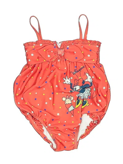 Pre-owned Disney Baby Kids' One Piece Swimsuit In Red