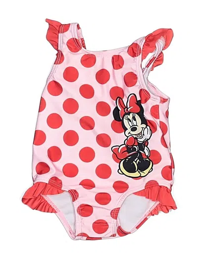 Pre-owned Disney Baby Babies' One Piece Swimsuit In Red