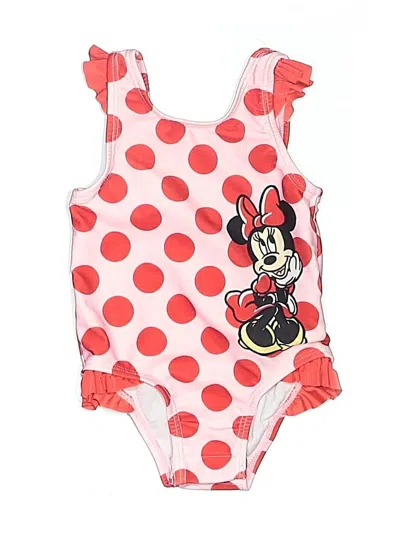 Pre-owned Disney Baby Babies' One Piece Swimsuit In Red