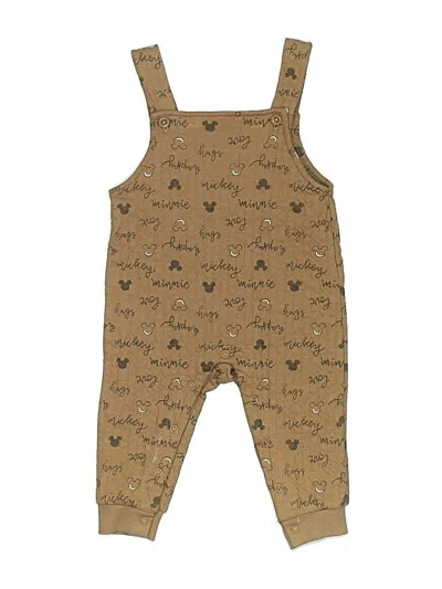 Pre-owned Disney Baby Babies' Overalls In Brown
