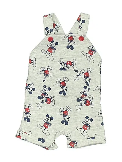 Pre-owned Disney Baby Babies' Overalls In Gray