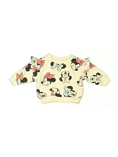 Pre-owned Disney Baby Babies' Pullover Sweater In Ivory