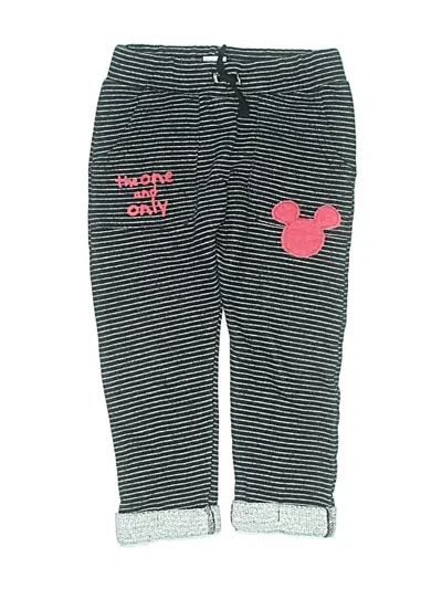 Pre-owned Disney Baby Kids' Sweatpants In Black