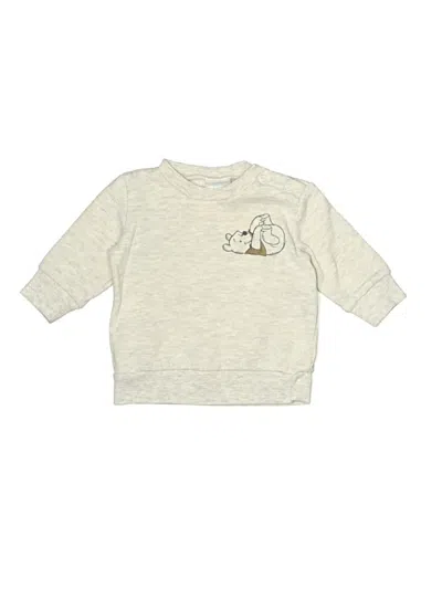 Pre-owned Disney Baby Babies' Sweatshirt In Gray