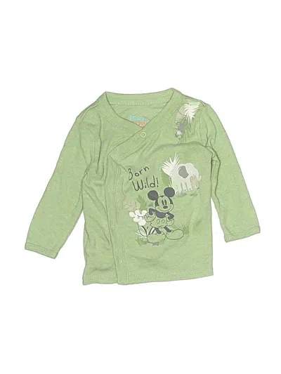 Pre-owned Disney Baby Babies' Sweatshirt In Green