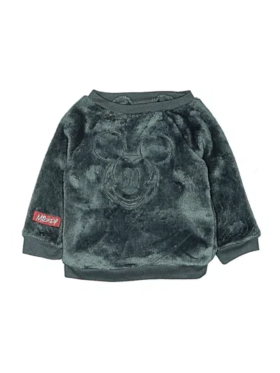Pre-owned Disney Baby Babies' Sweatshirt In Green