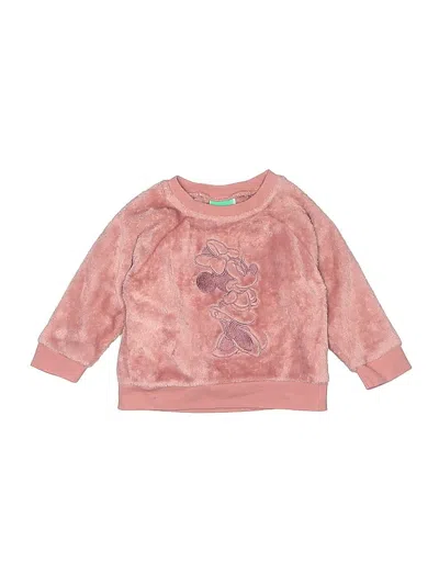 Pre-owned Disney Baby Babies' Sweatshirt In Pink