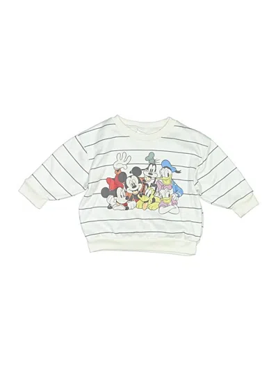 Pre-owned Disney Baby Babies' Sweatshirt In Silver