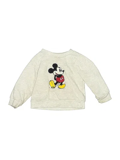 Pre-owned Disney Baby Babies' Sweatshirt In White
