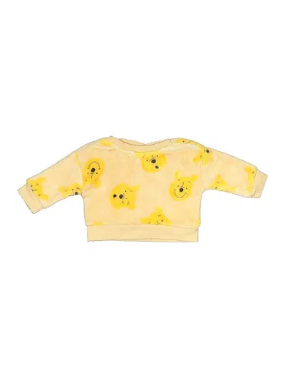Pre-owned Disney Baby Babies' Sweatshirt In Yellow