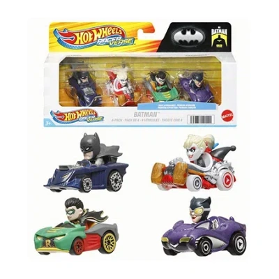 Disney Batman 4-pack Assorted Cast Cars In Transparent