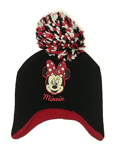 Pre-owned Disney Kids' Beanie Hat In Black