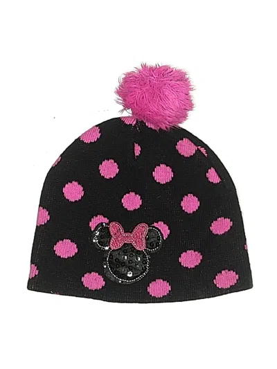 Pre-owned Disney Kids' Beanie Hat In Black