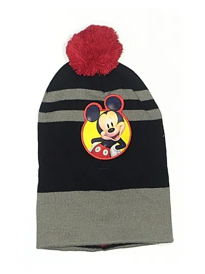 Pre-owned Disney Kids' Beanie Hat In Black