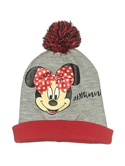 Pre-owned Disney Kids' Beanie Hat In Gray