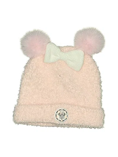 Pre-owned Disney Kids' Beanie Hat In Pink