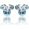 Disney Birthstone Stud Earrings In Blue