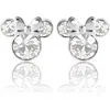 Disney Birthstone Stud Earrings In Metallic
