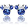 Disney Birthstone Stud Earrings In Blue
