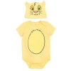 Disney Bodysuit & Hat Set In Yellow