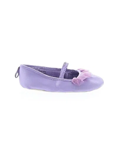 Pre-owned Disney Kids' Booties In Purple