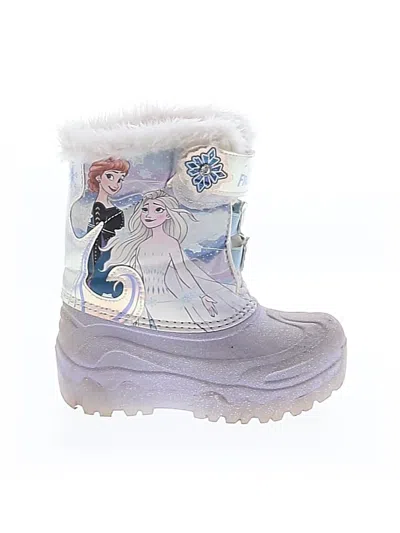 Pre-owned Disney Kids' Boots In Purple