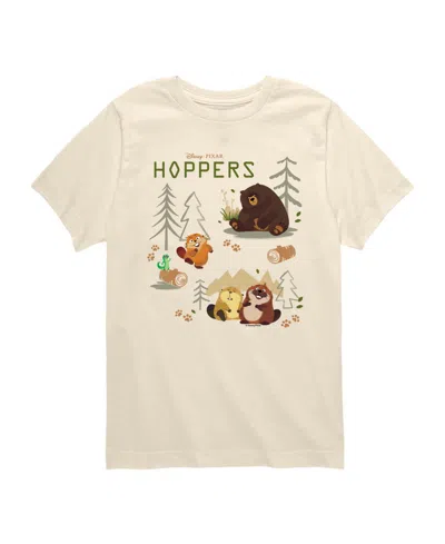 Disney Kids' Boys' 8-20 Hoppers Forest Animals Youth Graphic T-shirt In Neutral