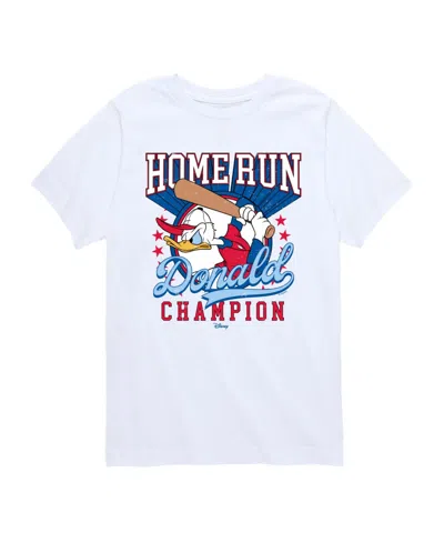 Disney Kids' Boys' 8-20 Home Run Donald Short-sleeve Graphic T-shirt In Multi