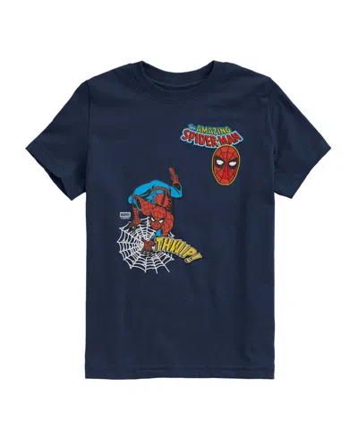 Disney Kids' Boys' 8-20 Spider-man Spidey Thwip Short-sleeve Graphic T-shirt In Blue