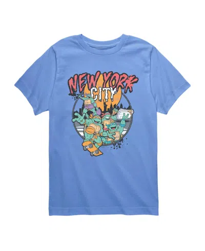 Disney Boys' 8-20 Teenage Mutant Ninja Turtles Graphic T-shirt In Blue