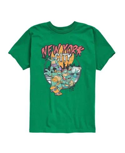 Disney Boys' 8-20 Teenage Mutant Ninja Turtles Graphic T-shirt In Green