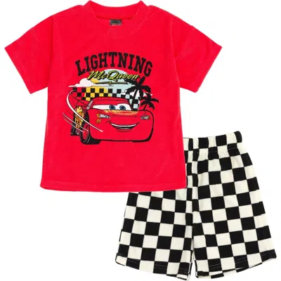 Disney Kids'  Boys' Loop Terry 2-piece T-shirt And Shorts Set In Multi