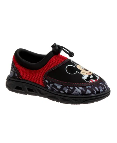 Disney Kids' Boys Mickey Mouse Water Shoes In Black