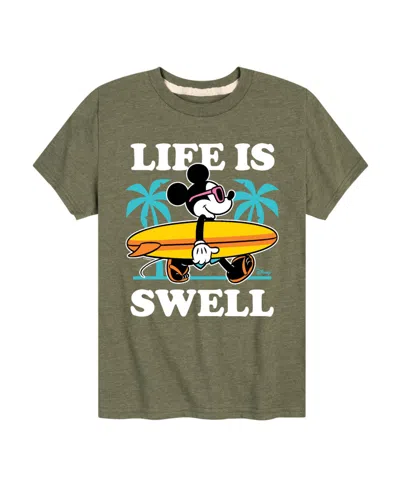 Disney Babies' Boys' Toddler 2t-5t Graphic Short-sleeve T-shirt In Green
