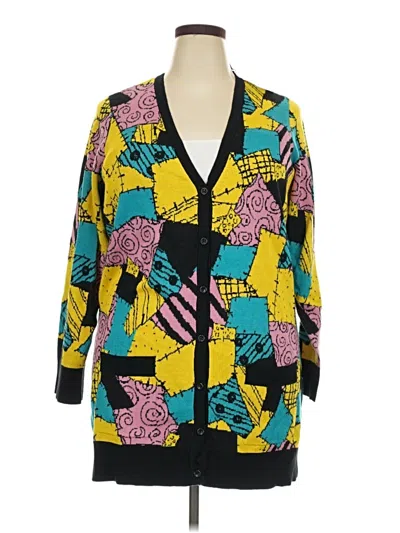 Disney Cardigan Sweater In Animal Print