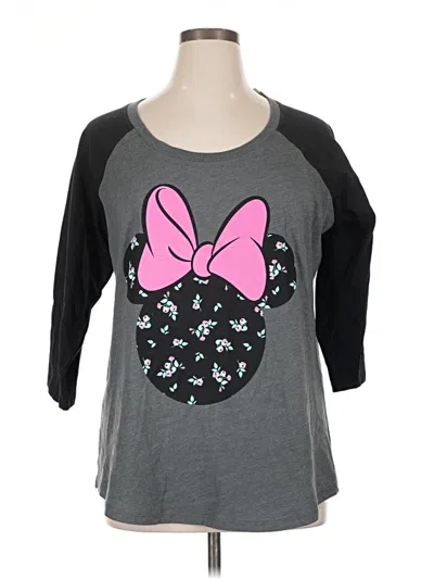 Pre-owned Disney Cardigan Sweater In Gray