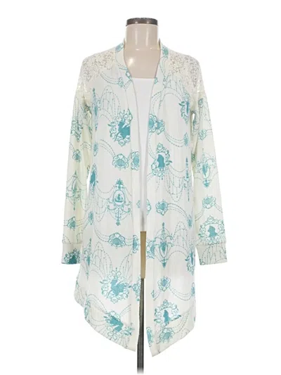 Pre-owned Disney Cardigan Sweater In White