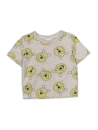 Pre-owned Disney Babies' Cardigan Sweater In Yellow