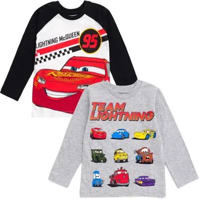 Disney Kids'  Cars 2-piece Long Sleeve T-shirts In Multi