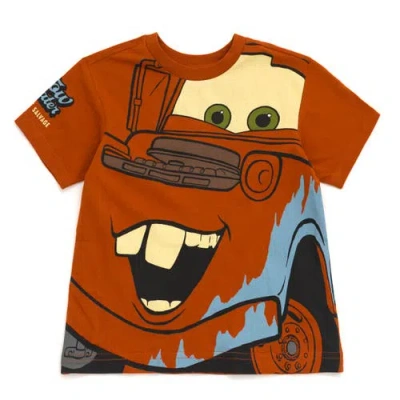 Disney Cars Cosplay Short Sleeve T-shirt In Burgundy