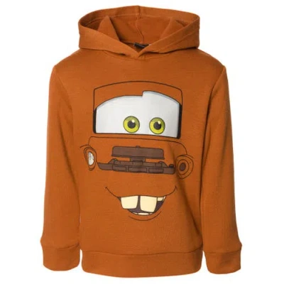 Disney Kids'  Cars Fleece Hoodie In Brown