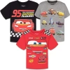 Disney Cars Lightning Mcqueen 3-pack T-shirts In Multi
