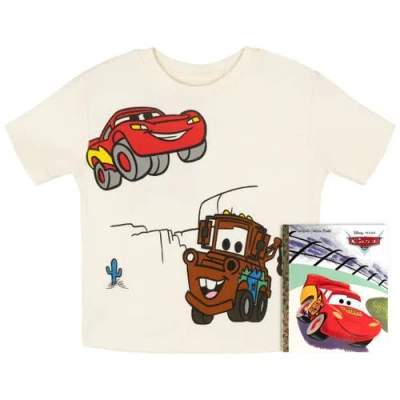 Disney Kids'  Cars Racing T-shirt In White