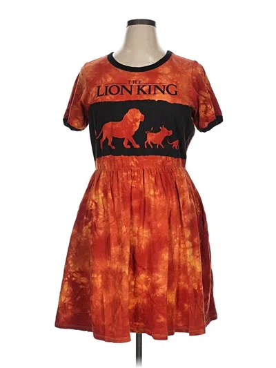 Pre-owned Disney Casual Dress In Orange