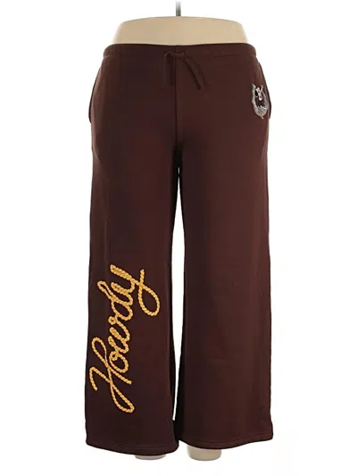 Pre-owned Disney Casual Pants In Brown