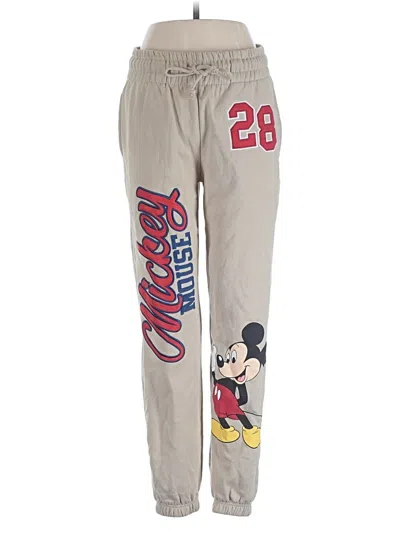Pre-owned Disney Casual Pants In Gray